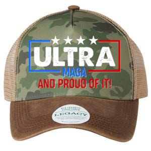 Ultra Maga And Proud Of It Legacy Tie Dye Trucker Hat