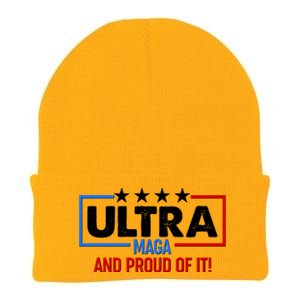 Ultra Maga And Proud Of It Knit Cap Winter Beanie