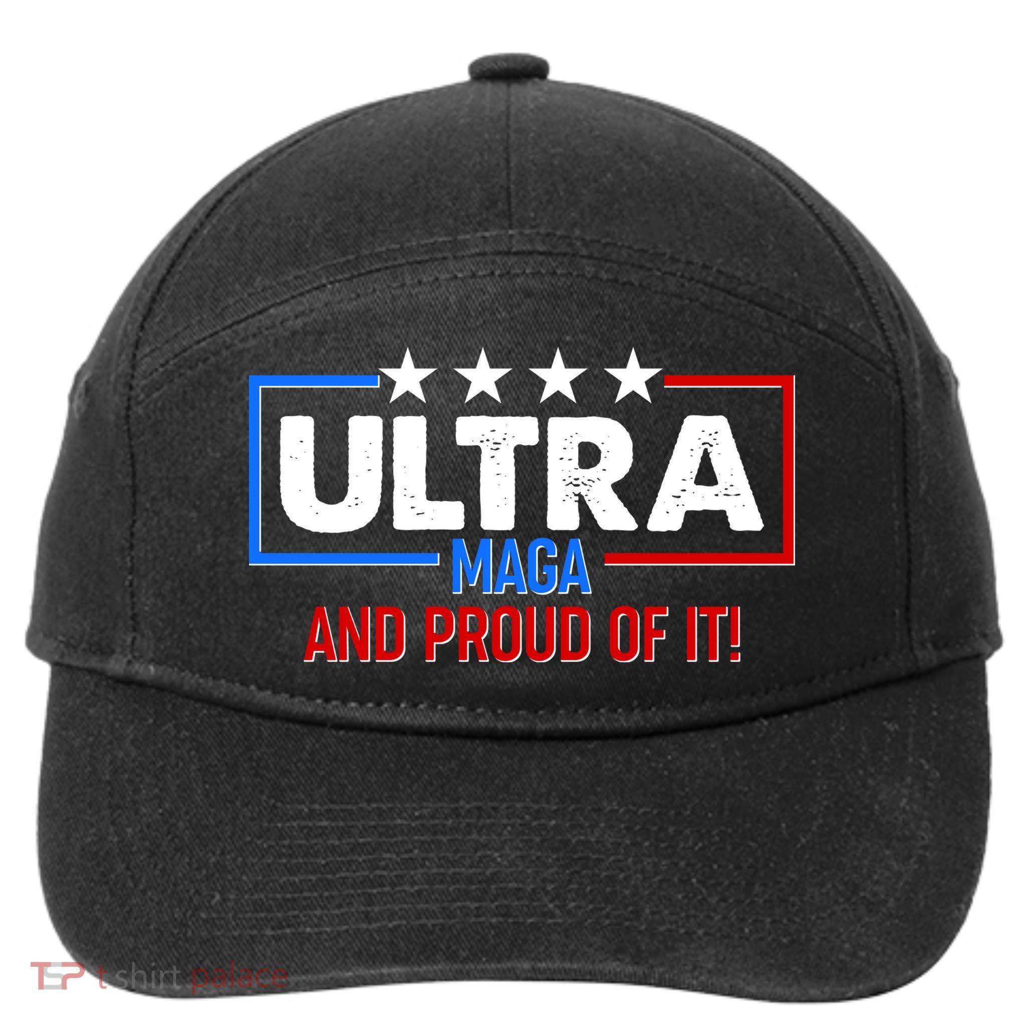 Ultra Maga And Proud Of It 7-Panel Snapback Hat
