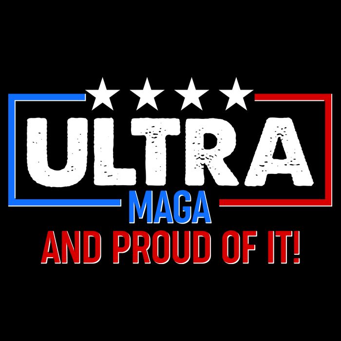 Ultra Maga And Proud Of It Flat Bill Trucker Hat