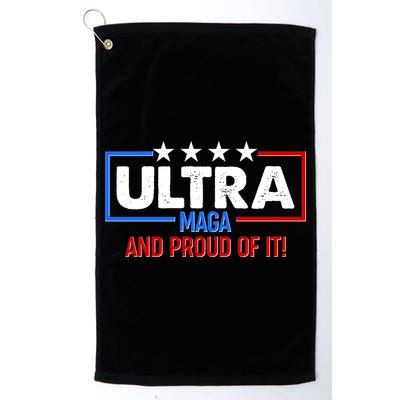 Ultra Maga And Proud Of It Golf Towel