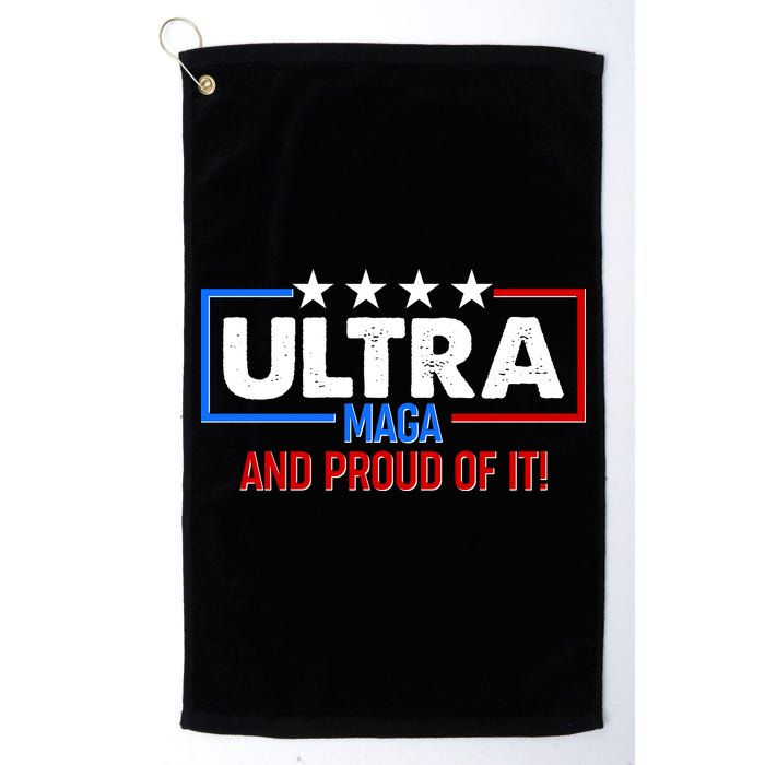 Ultra Maga And Proud Of It Golf Towel