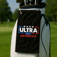 Ultra Maga And Proud Of It Golf Towel