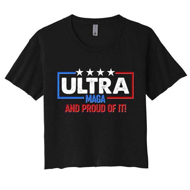 Ultra Maga And Proud Of It Crop Top
