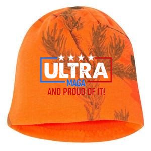 Ultra Maga And Proud Of It Kati - Camo Knit Beanie