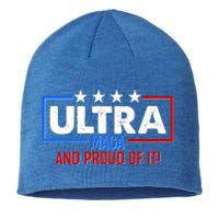 Ultra Maga And Proud Of It Sustainable Beanie