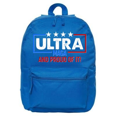 Ultra Maga And Proud Of It 16 in Basic Backpack