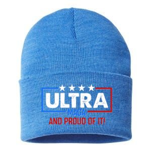 Ultra Maga And Proud Of It Sustainable Knit Beanie