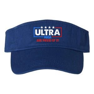 Ultra Maga And Proud Of It Valucap Bio-Washed Visor