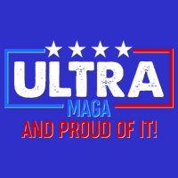 Ultra Maga And Proud Of It Women's V-Neck T-Shirt