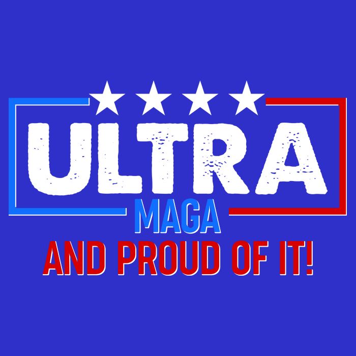 Ultra Maga And Proud Of It Women's V-Neck T-Shirt
