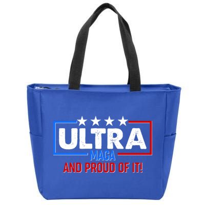 Ultra Maga And Proud Of It Zip Tote Bag