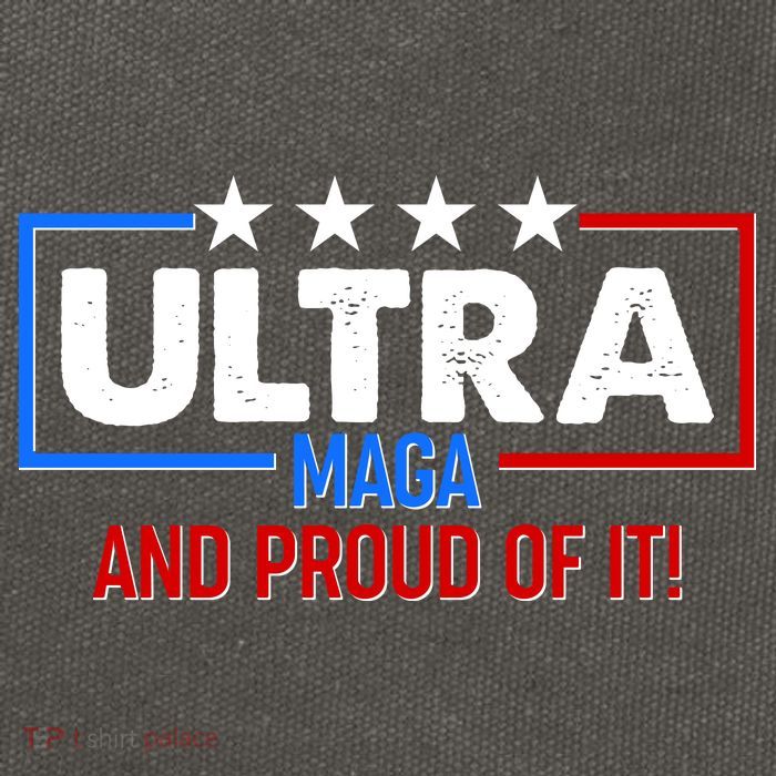 Ultra Maga And Proud Of It Cotton Canvas Backpack