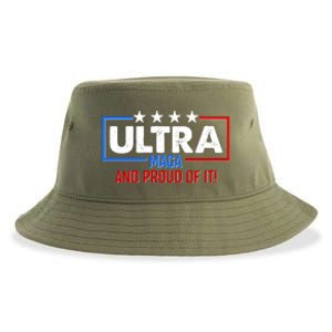 Ultra Maga And Proud Of It Sustainable Bucket Hat