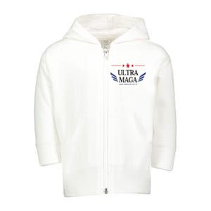 Ultra Mega And Proud Of It Toddler Zip Fleece Hoodie