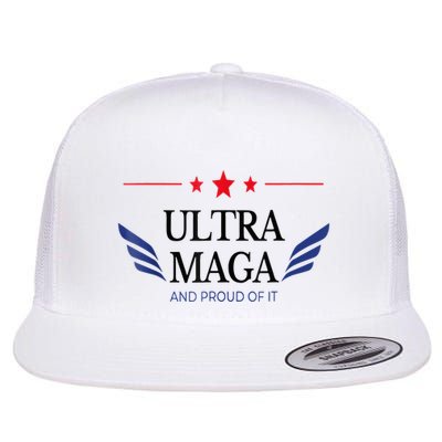 Ultra Mega And Proud Of It Flat Bill Trucker Hat