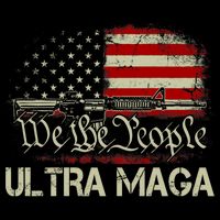 Ultra MAGA American Flag We The People 1776 City Backpack