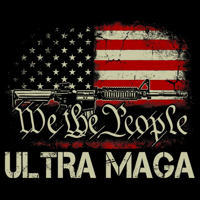 Ultra MAGA American Flag We The People 1776 City Backpack