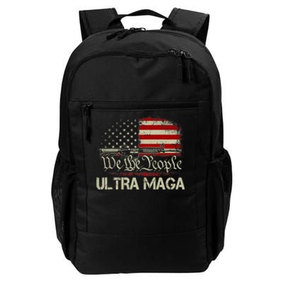 Ultra MAGA American Flag We The People 1776 Daily Commute Backpack