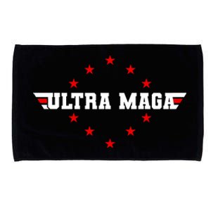 Ultra MAGA Anti Biden Parody Trump 2024 Microfiber Hand Towel