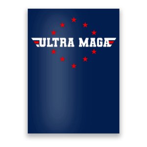 Ultra MAGA Anti Biden Parody Trump 2024 Poster