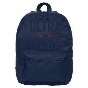 Ultra Maga And Proud 16 in Basic Backpack