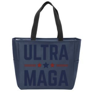 Ultra Maga And Proud Zip Tote Bag