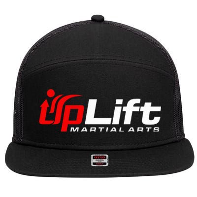 Uplift Martial Arts 7 Panel Mesh Trucker Snapback Hat