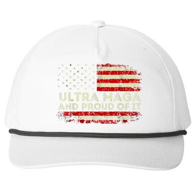 Ultra Mega And Proud Of It Snapback Five-Panel Rope Hat