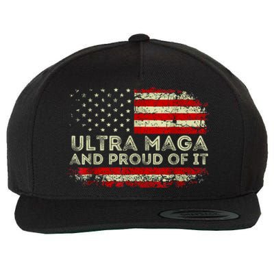 Ultra Mega And Proud Of It Wool Snapback Cap