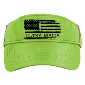 Ultra Maga American Flag Graphic Adult Drive Performance Visor