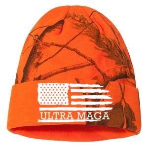 Ultra Maga American Flag Graphic Kati Licensed 12" Camo Beanie