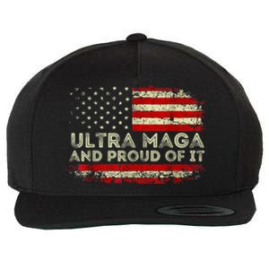 Ultra Mega And Proud Of It Wool Snapback Cap