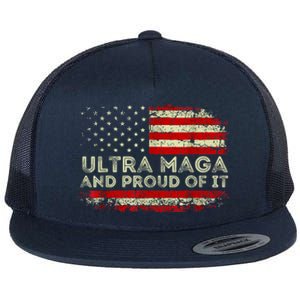 Ultra Mega And Proud Of It Flat Bill Trucker Hat