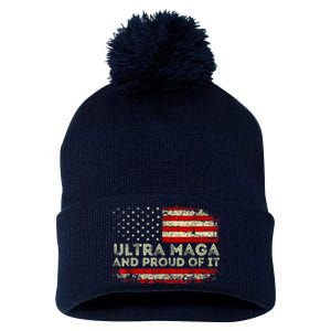 Ultra Mega And Proud Of It Pom Pom 12in Knit Beanie