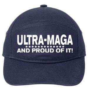 Ultra MAGA And Proud Of It Anti Biden 7-Panel Snapback Hat