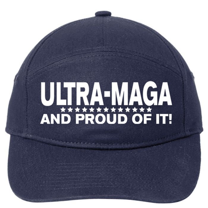 Ultra MAGA And Proud Of It Anti Biden 7-Panel Snapback Hat