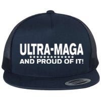 Ultra MAGA And Proud Of It Anti Biden Flat Bill Trucker Hat