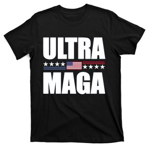 Ultra Maga American Flag T-Shirt