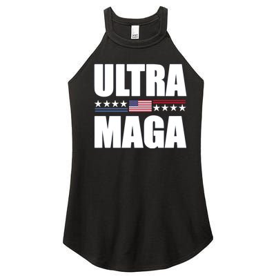 Ultra Maga American Flag Women’s Perfect Tri Rocker Tank