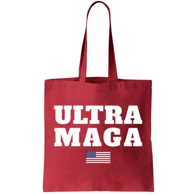 Ultra MAGA American Flag Tote Bag