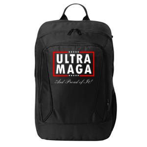 Ultra MAGA And Proud Of It Trump 2024 Anti Biden City Backpack