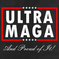 Ultra MAGA And Proud Of It Trump 2024 Anti Biden Adult Drive Performance Visor