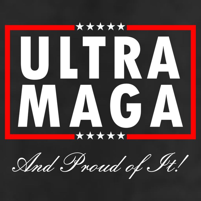 Ultra MAGA And Proud Of It Trump 2024 Anti Biden Adult Drive Performance Visor