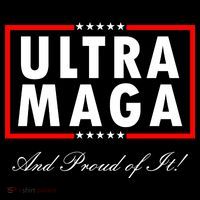 Ultra MAGA And Proud Of It Trump 2024 Anti Biden Flatbill Hat