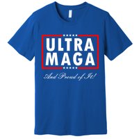 Ultra MAGA And Proud Of It Trump 2024 Anti Biden Premium T-Shirt