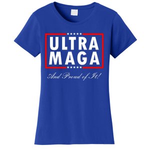 Ultra MAGA And Proud Of It Trump 2024 Anti Biden Women's T-Shirt