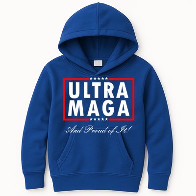 Ultra MAGA And Proud Of It Trump 2024 Anti Biden Kids Hoodie