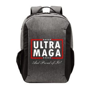 Ultra MAGA And Proud Of It Trump 2024 Anti Biden Vector Backpack