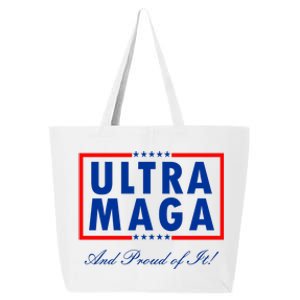 Ultra MAGA And Proud Of It Trump 2024 Anti Biden 25L Jumbo Tote